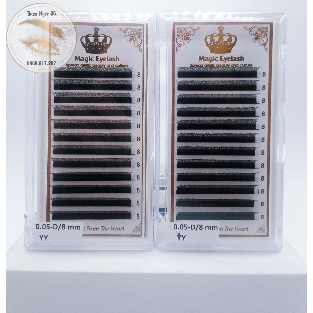 Mi YY siêu đẹp cong D 0.07 MIX - DỤNG CỤ NỐI MI_Thienngocmi