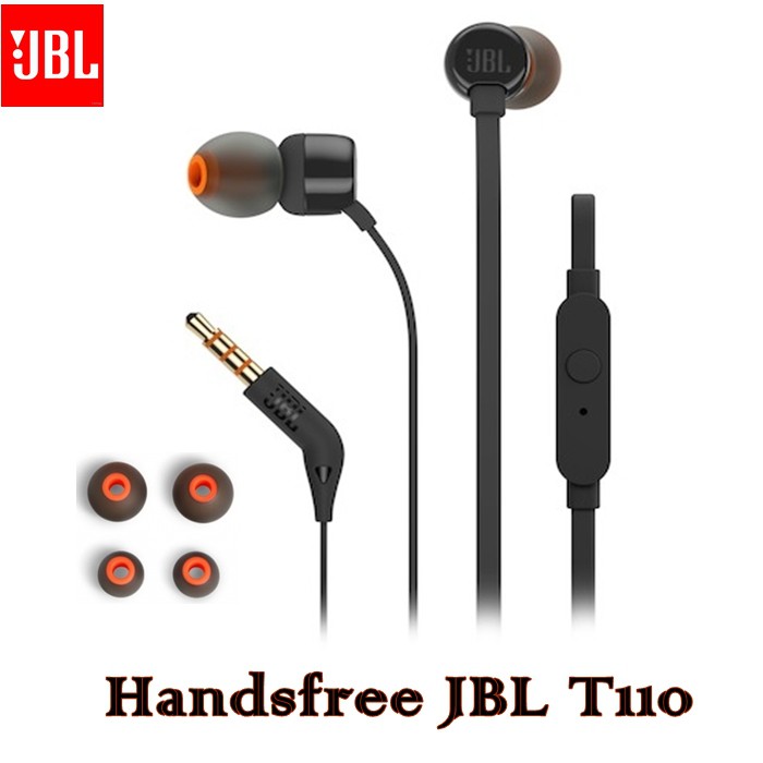 JBL Tai Nghe Nhét Tai Siêu Bass T110 Cho Android Và Ios