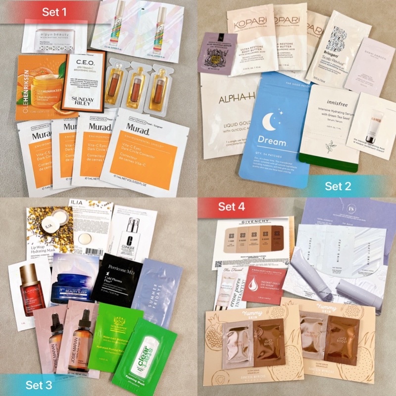 Set Mẫu Thử Sample Gift Sephora (Chọn Ở Phân Loại Hàng)