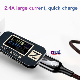 [CÁP IPHONE] CÁP SẠC LIGHTNING BASEUS C-SHAPED LIGHT TỰ NGẮT CHÍNH HÃNG