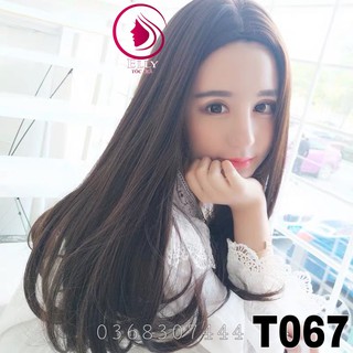 TÓC GIẢ NGUYÊN ĐẦU MÁI DÀI TẶNG KÈM LƯỚI ĐỘI - TÓC GIẢ NỮ SỢI TƠ NHÂN TẠO SIÊU CẤP