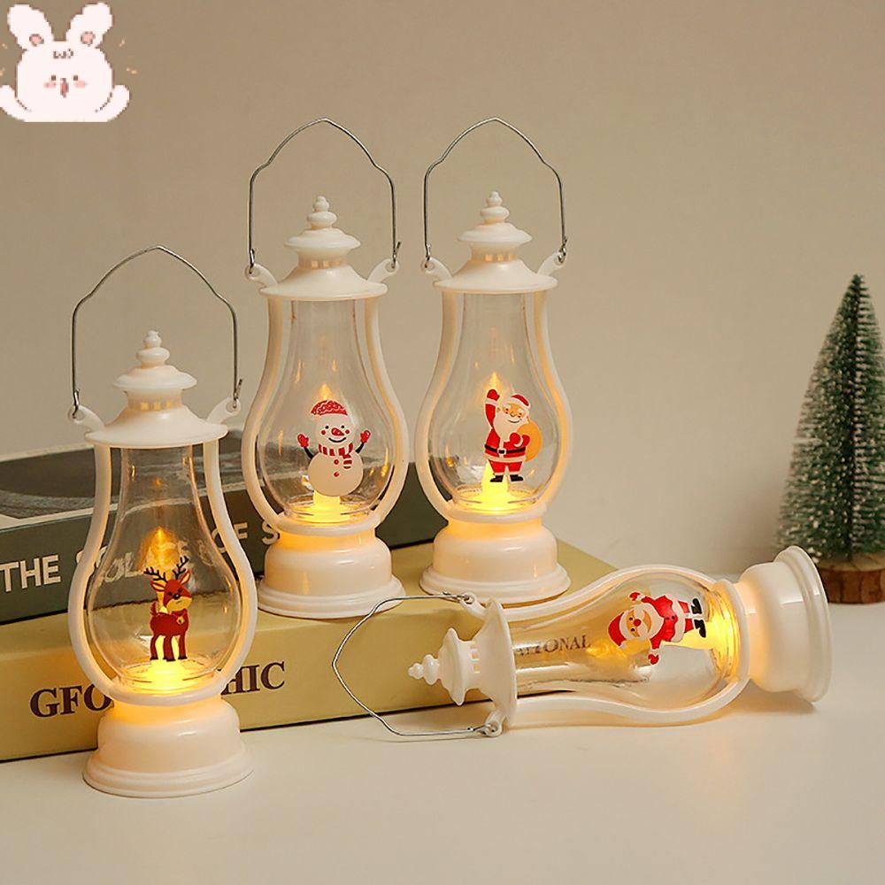 Đèn Lồng Dầu Phát Sáng Trong Đêm Trang Trí Giáng Sinh