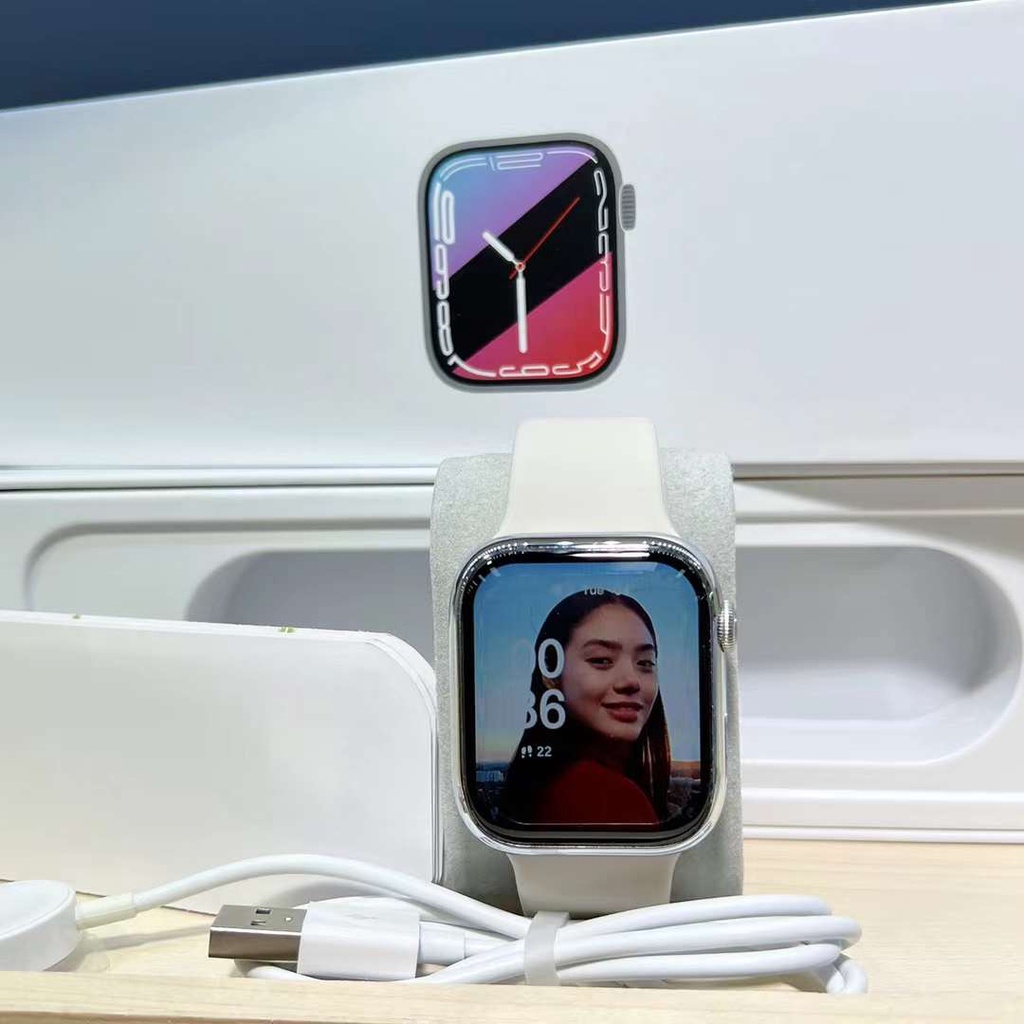 Đồng Hồ Thông Minh 2022 NEW H10 PRO Series 8 1.91 Inch Hỗ Trợ Theo Dõi Sức Khỏe NFC Iwatch PK H9 PRO W57