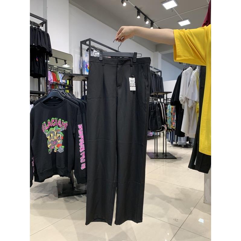 Quần Dài Quần tây Ống Rộng Co Giãn Thời Trang UNISEX nam nữ