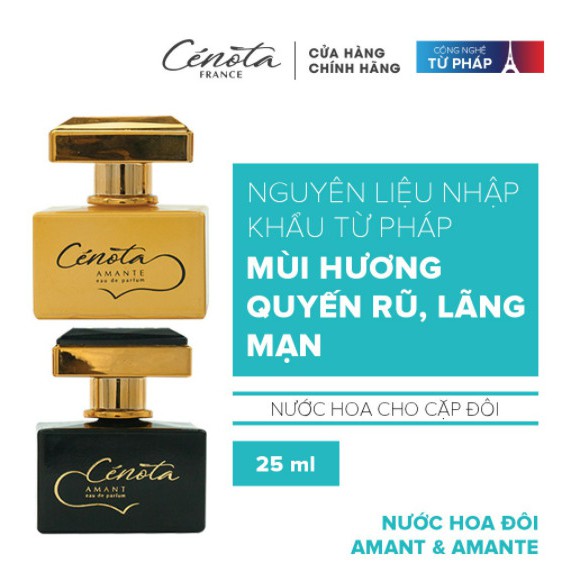 Nước hoa Couple Amant & Amante, nước hoa đôi cao cấp