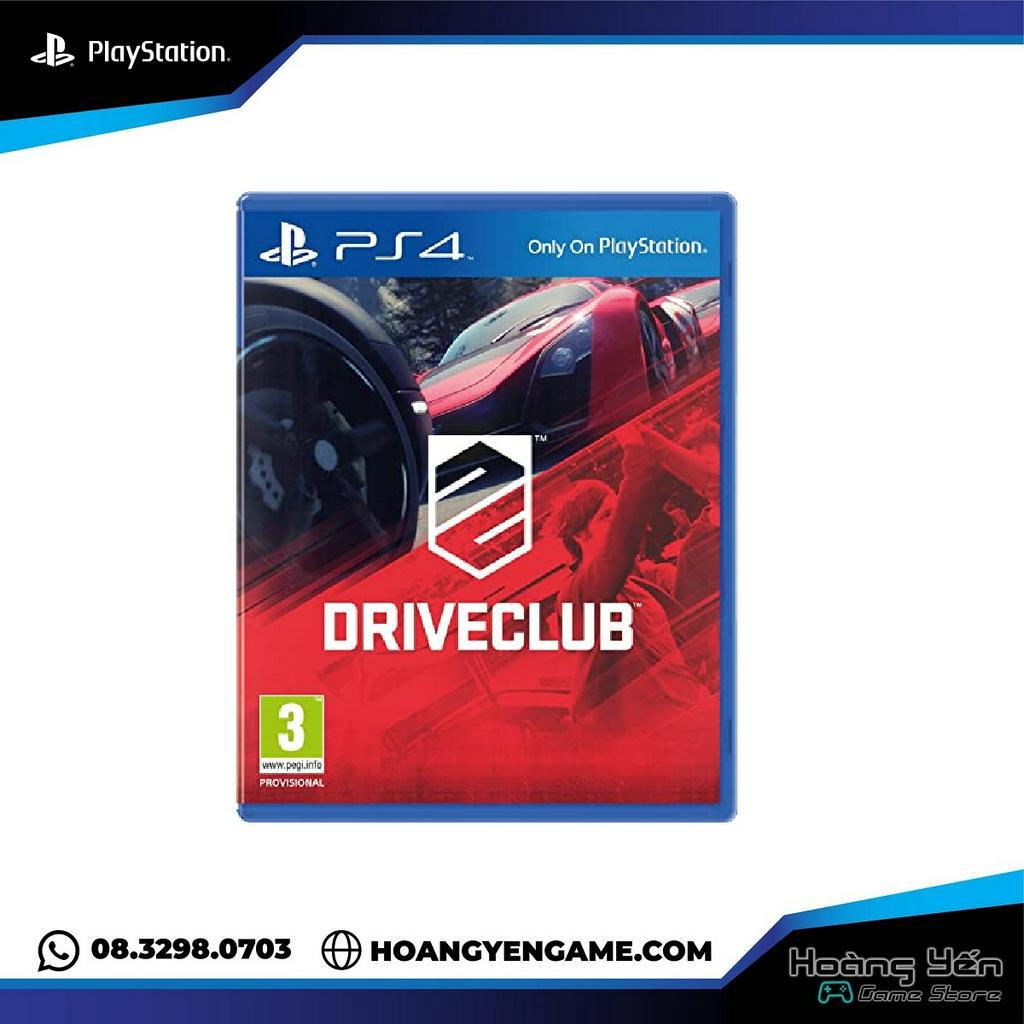 Đĩa game Ps4 Driver Club ( Driveclub PS4 )