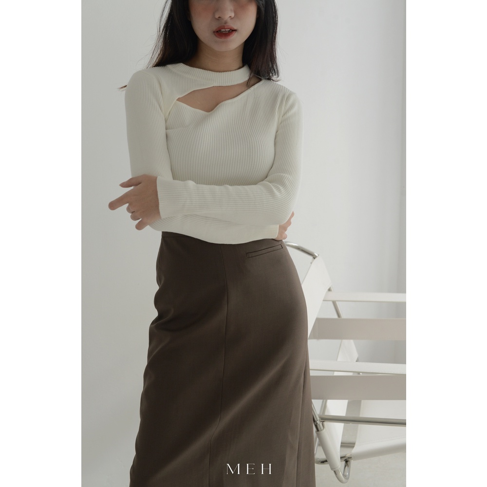 ÁO DỆT KIM CỔ CUT OUT SANG CHẢNH HOT HIT 2021 | BigBuy360 - bigbuy360.vn