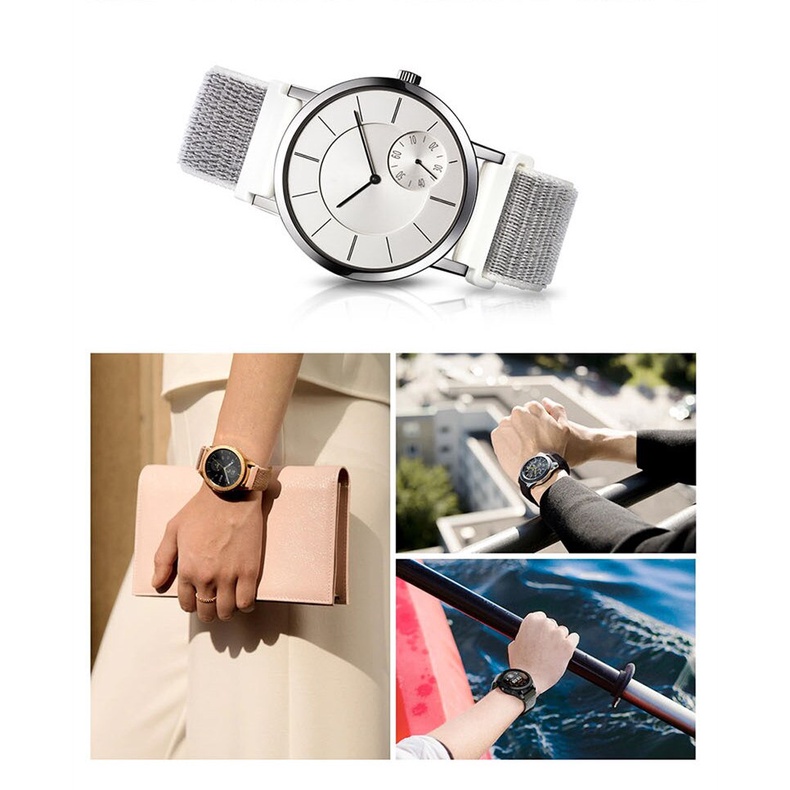 20Mm/22Mm Band Voor Samsung Galaxy Horloge 4/Classic/3 45Mm/46Mm/42Mm/Actieve 2/Gear S3 Nylon Armband Huawei Horloge Gt 2 Pro Band