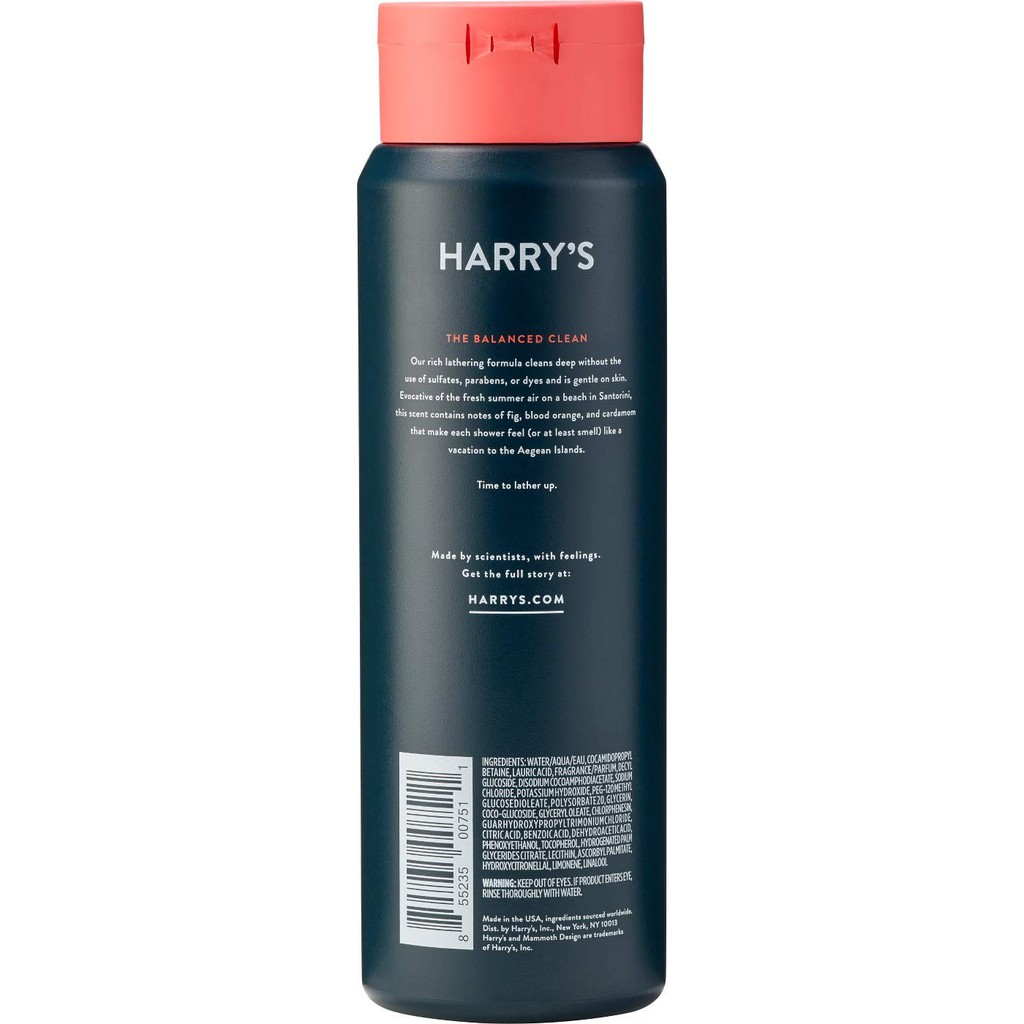 [FREESHIP] Sữa Tắm Harry's Fig (An Energising Scent Of Fruits And Spices) 473ML