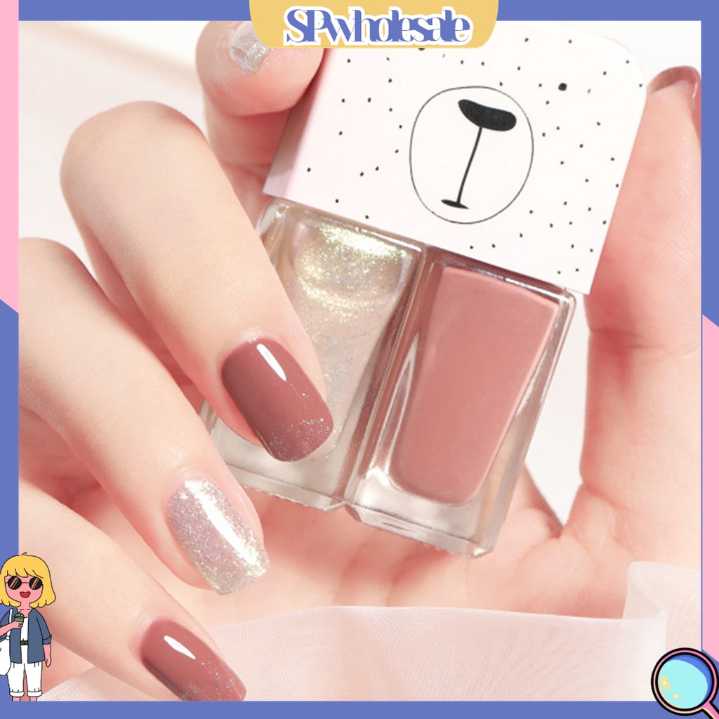 [SPwholesale] Gel sơn móng tay màu sắc kép nhiều mẫu tùy chọn nhỏ gọn tiện lợi