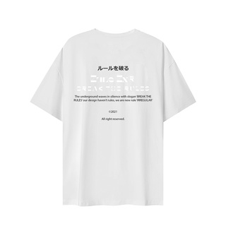 Áo thun nam nữ thiết kế BREAK THE RULES TEE form rộng cotton tay ngắn - ZUNE.ZX