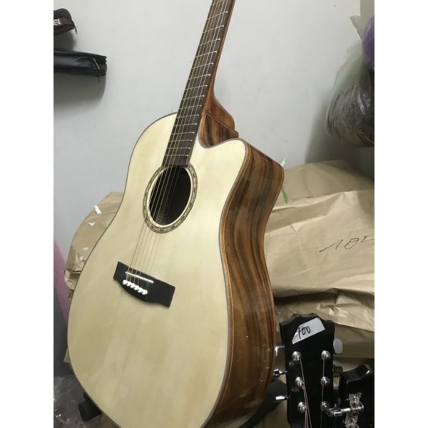 đàn guitar acoustic gỗ điệp cao cấp tặng full phụ kiện