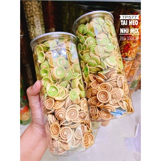 Bánh tai heo nhí ⚡ 𝗙𝗥𝗘𝗘𝗦𝗛𝗜𝗣 ⚡ Đồ ăn vặt sấy khô hủ pet 320gr