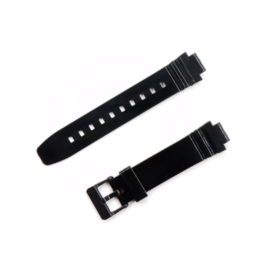 Dây Đeo Đồng Hồ Màu Đen Bằng Da PU Mềm Cho Casio LRW-250H LRW 250H Cho Casio LRW250H