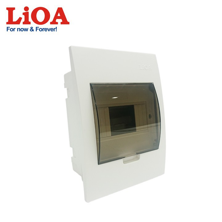 Tủ điện LiOA đế nhựa dùng cho MCB, MCCB, RCBO chứa 3 đến 6 aptomat (SE4FC3/6LA)