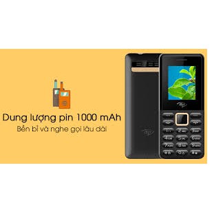 ĐIỆN THOẠI 2 SIM PIN BỀN ITEL it2161  CHÍNH HÃNG BẢO HÀNH 12 THÁNG