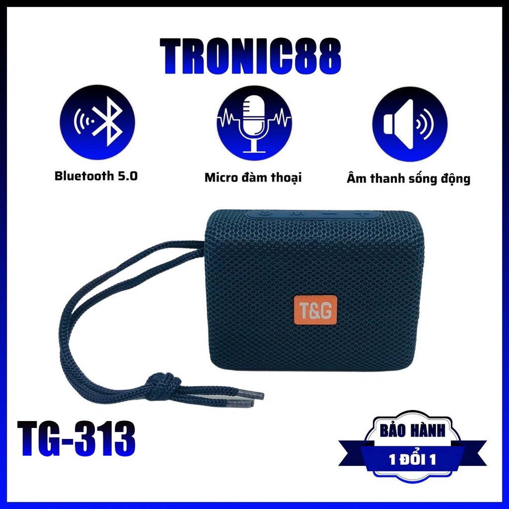 Loa Bluetooth Không Dây TG-313 Cực Sang, Công Nghệ Bluetooth 5.0 Với Âm Thanh Cực Chắc