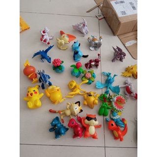 combo 100gram thú pokemon USED size 4-10cm (4-9 con)