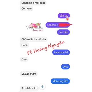 Nước hoa mini size có sẵn