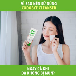 CODOBYE CLEANSER - Sữa rửa mặt ngừa mụn 100g