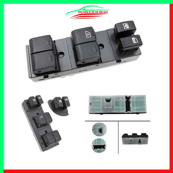 Công tắc kính tổng Nissan Kashai Prcmake, Nissan Qashqai, Tiida C11 SC11 C11Z 2007-2010 Mã 25401-JE20A