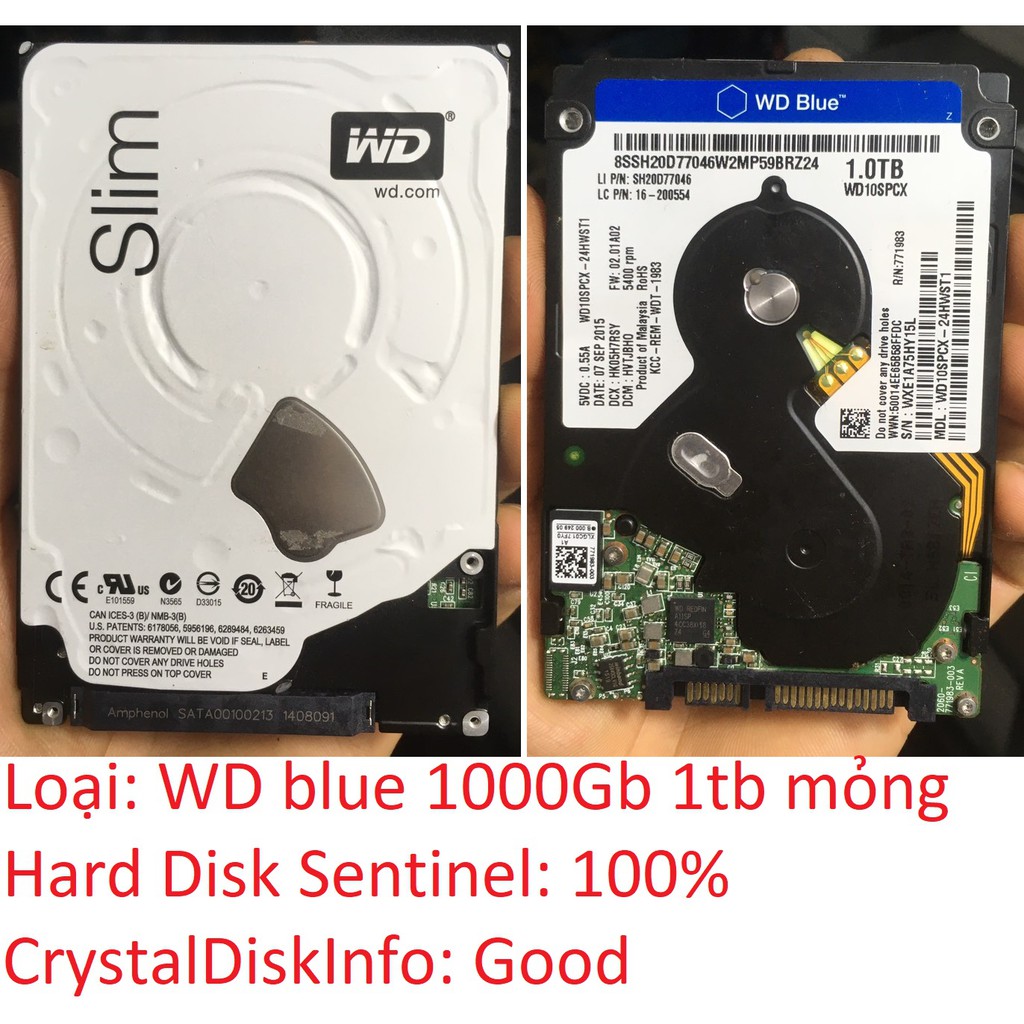 ổ cứng hdd laptop 160gb 250gb 320gb 500gb 750gb 1000gb 1tb hdd 2.5" inch 7mm 9mm mỏng thin slim 5400 7200 all | WebRaoVat - webraovat.net.vn