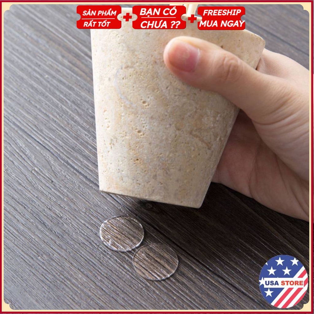 Set 70 MIẾNG SIÊU DÍNH Siêu Chắc, Giữ Đồ Vật Cố Định (Hình Tròn) - Miếng Dính Tượng Tứ Không