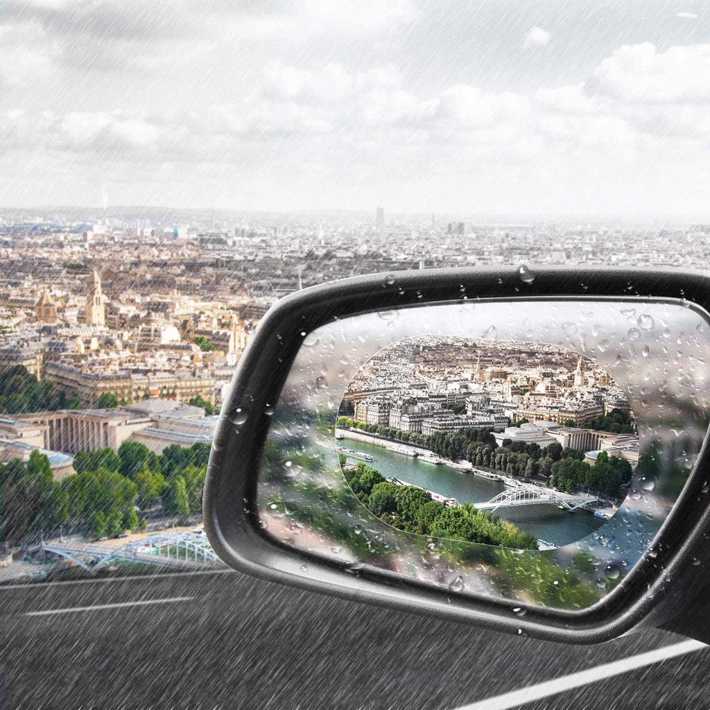 Dán phim gương chiếu hậu ô tô, xe máy, chống sương mù, chống chói, chống mưa, chống xước, nano trong, độ nét cao, chống thấm nước, dùng dán kính chiếu hậu ô tô, kính hông xe, dán kính lái xe an toàn.