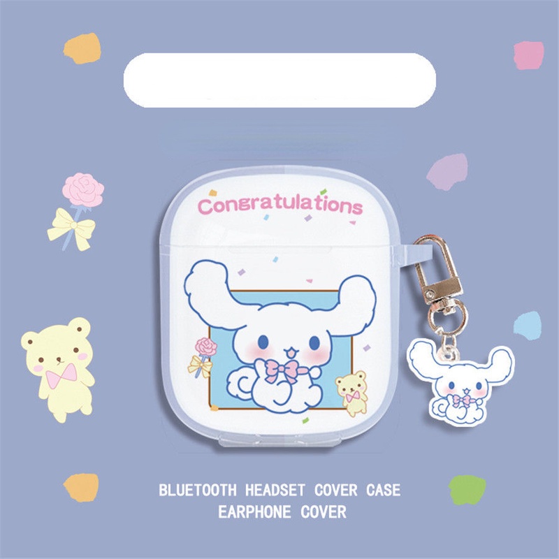 Vỏ Bảo Vệ Hộp Sạc Tai Nghe Havit I97 Mềm Họa Tiết Hoạt Hình Kirby &amp; Jade Gui Dog Dễ Thương