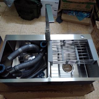 Chậu rửa bát Lukas 2 hố