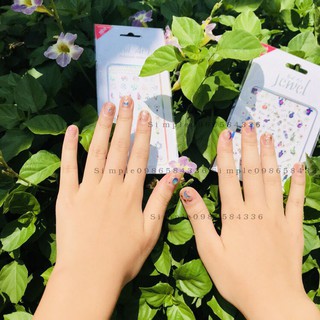 Nhãn dán móng tay kiểu dáng 3D [ ẢNH THẬT]