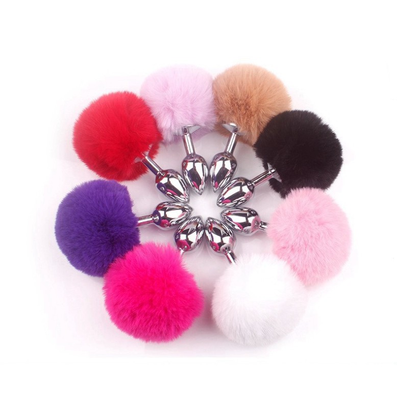 Đuôi thỏ Bunny Cosplay lông xù bông dễ thương cute sexy quyến rũ gợi cảm phong cách Gothic BDSM cho bạn gái ảnh thật | BigBuy360 - bigbuy360.vn