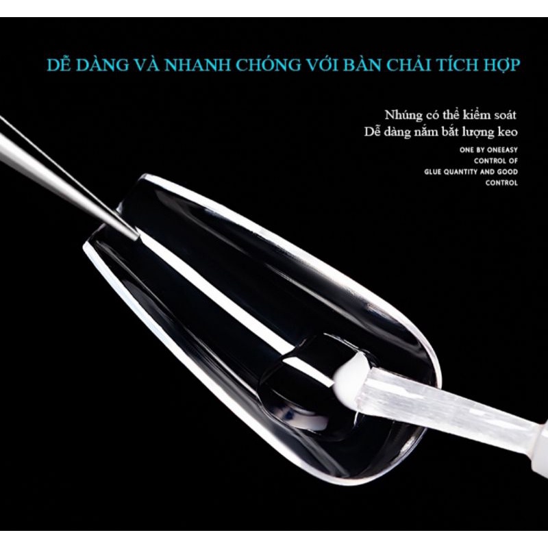 Keo dán móng chai có đầu cọ mxbon ,jeliva