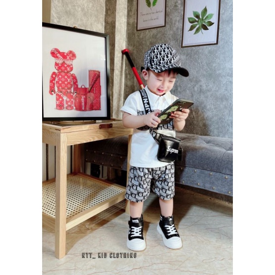 8/32kg SÉT 3 CT KÈM MŨ BÉ TRAI MÙA HÈ CỰC CHẤT mã A0001