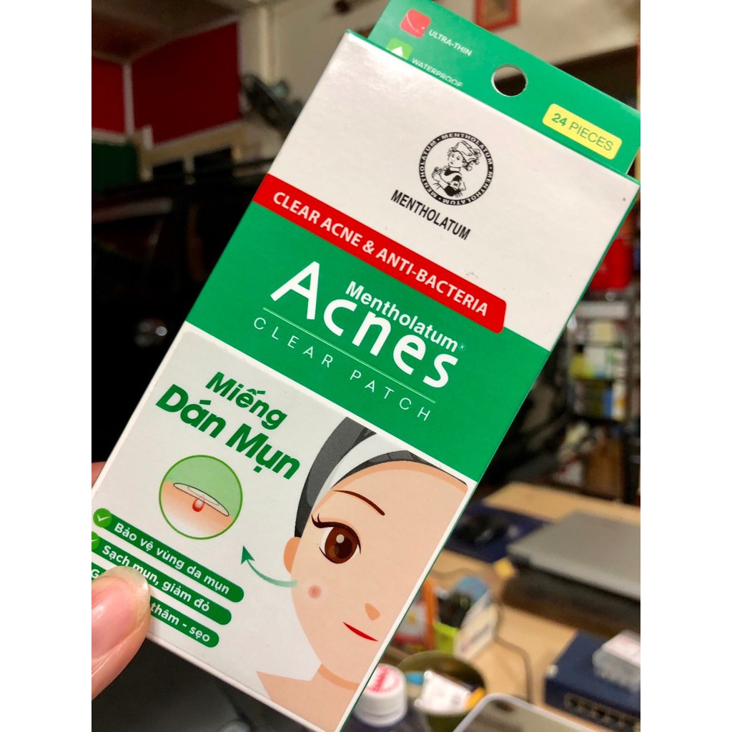 Miếng dán mụn Acnes 24 miếng (có 1 nhíp nhựa bên trong) | BigBuy360 - bigbuy360.vn