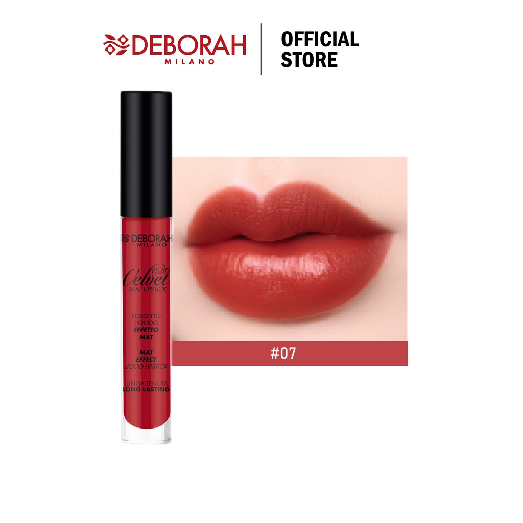 Son kem lì Deborah Milano Fluid Velvet Mat