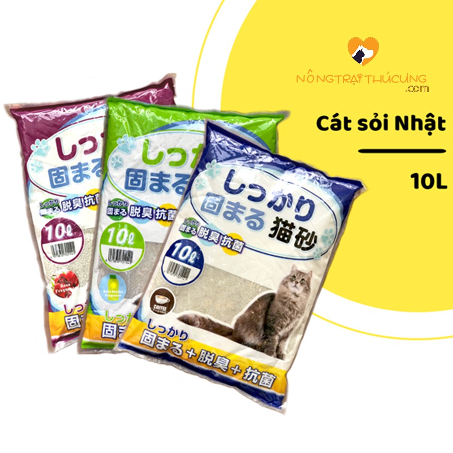 Sỉ - Cát Nhật 10L - Cát vệ sinh cho mèo - Cát Litter
