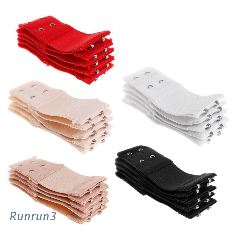 Set 5 đai nối mở rộng dây áo ngực mềm mại 2 móc dành cho nữ