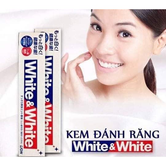 Kem đánh răng White & White của Nhật 130g *