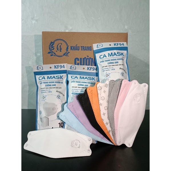 Sỉ 1 Thùng Khẩu Trang Kf94 (300 Cái) Công Nghệ Hàn Quốc Hàng Chính Hãng