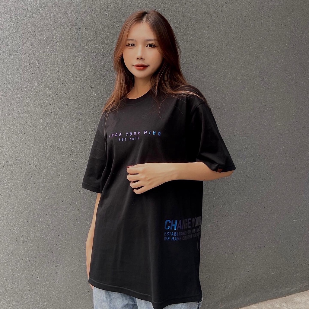 Áo thun  - PURPLE TO BLUE HOLOGRAM TEE Change Your Mind