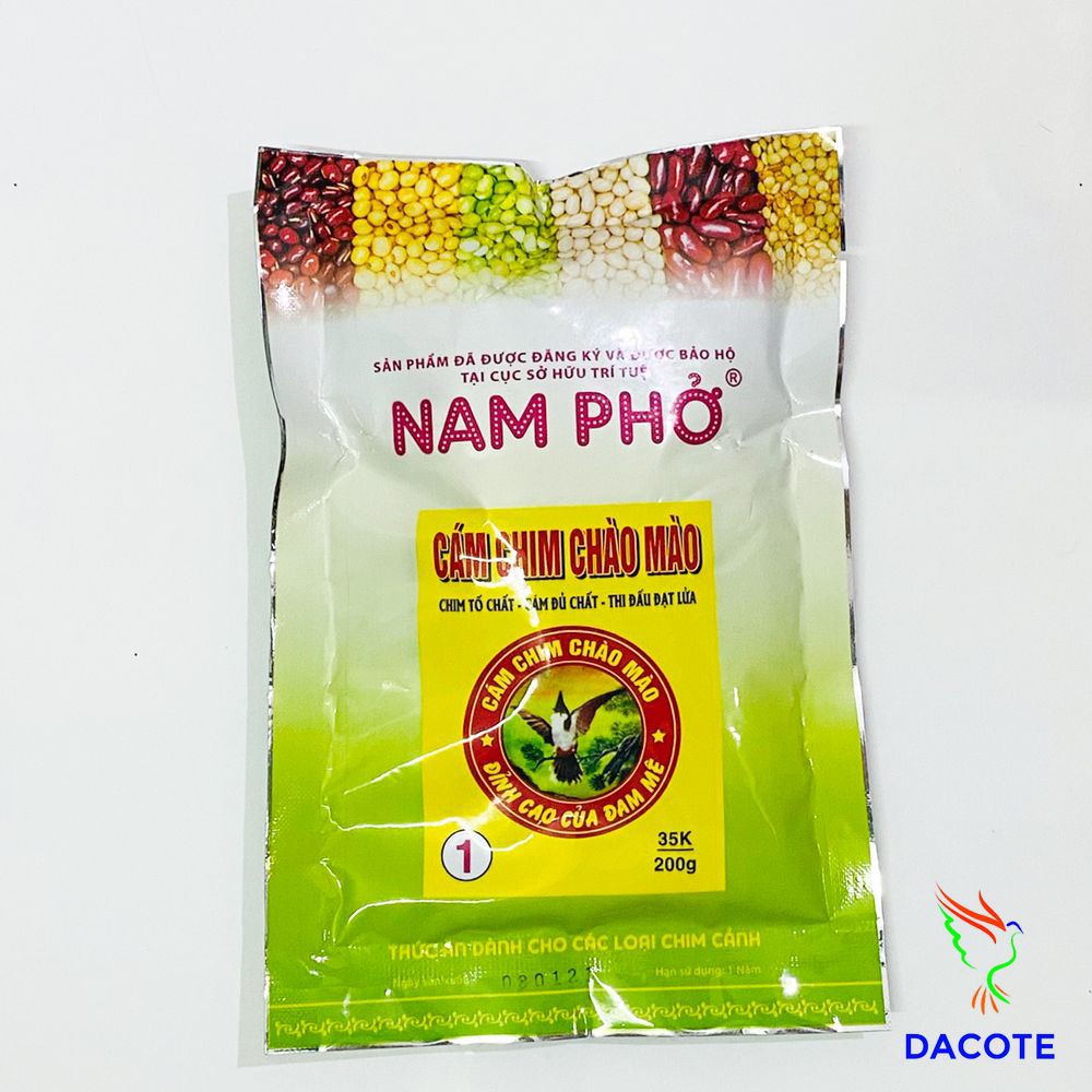 Cám chim chào mào Nam Phở cám ăn thức ăn cho chim cao cấp CC25