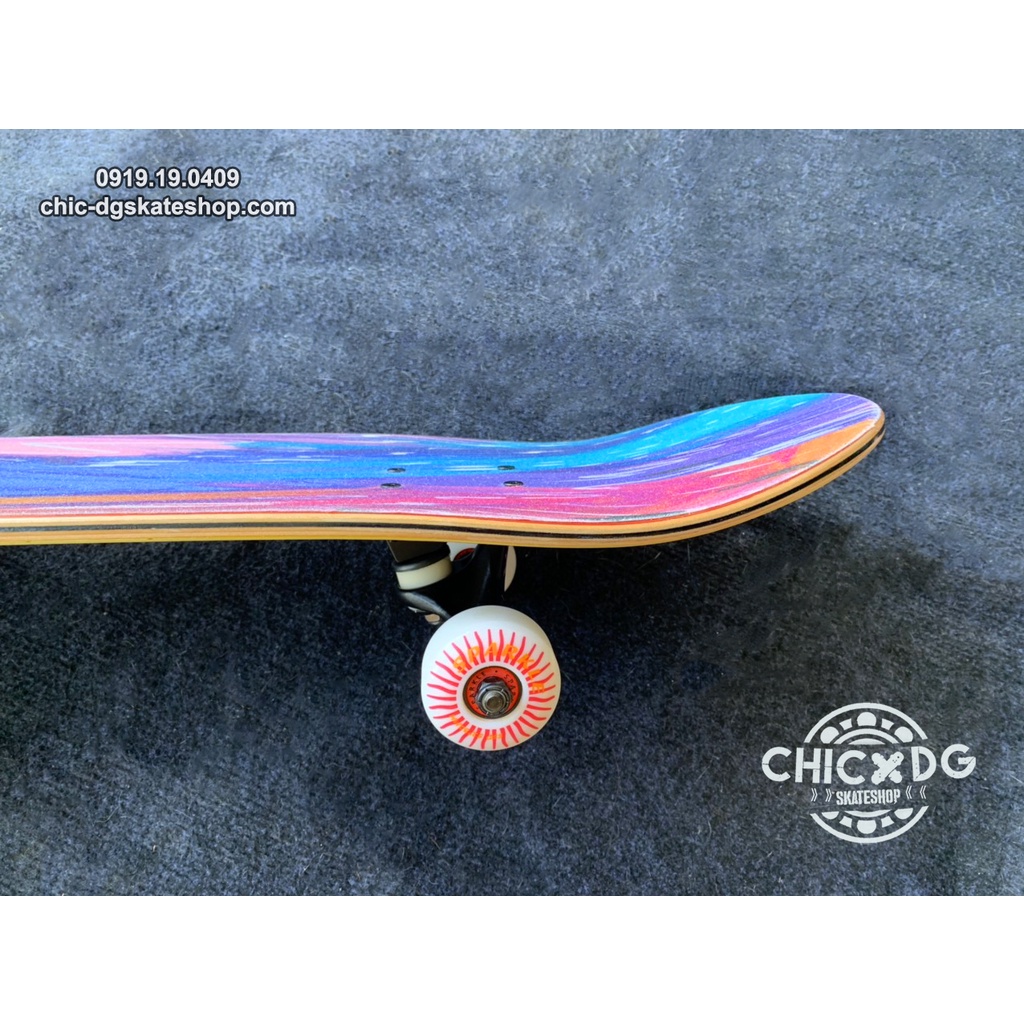 Ván trượt giá rẻ chất lượng chuyên nghiệp được tự chọn mẫu CKLONE Skateboard - ván trick chơi lâu dài newbie có bảo hành