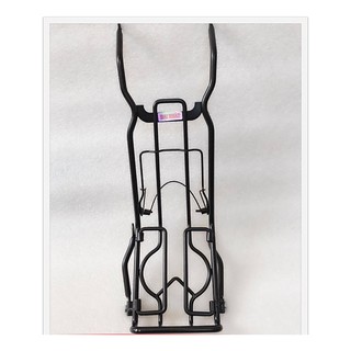 Baga giữa inox đen 304 10li xe máy dành cho Honda -Dream thái, Super -Dream.