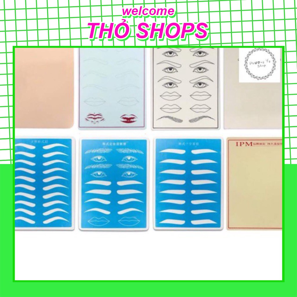 Da giả thực tập phun xăm