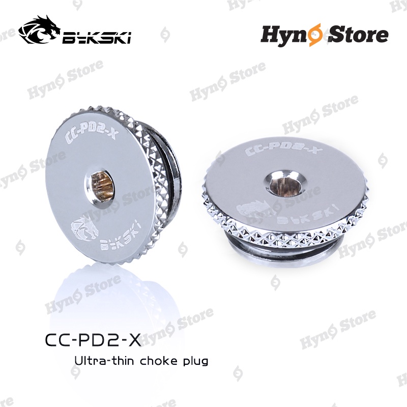 Fit stop slim Bykski logo rồng Tản nhiệt nước custom - Hyno Store