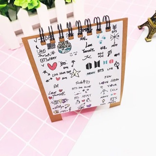 Lịch để bàn BTS 2019