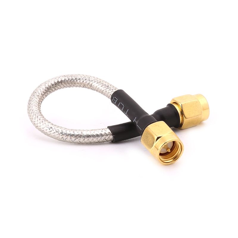 Set 10 Dây Cáp Nối SMA Male Sang SMA Male RG402 Bán Cứng 10cm