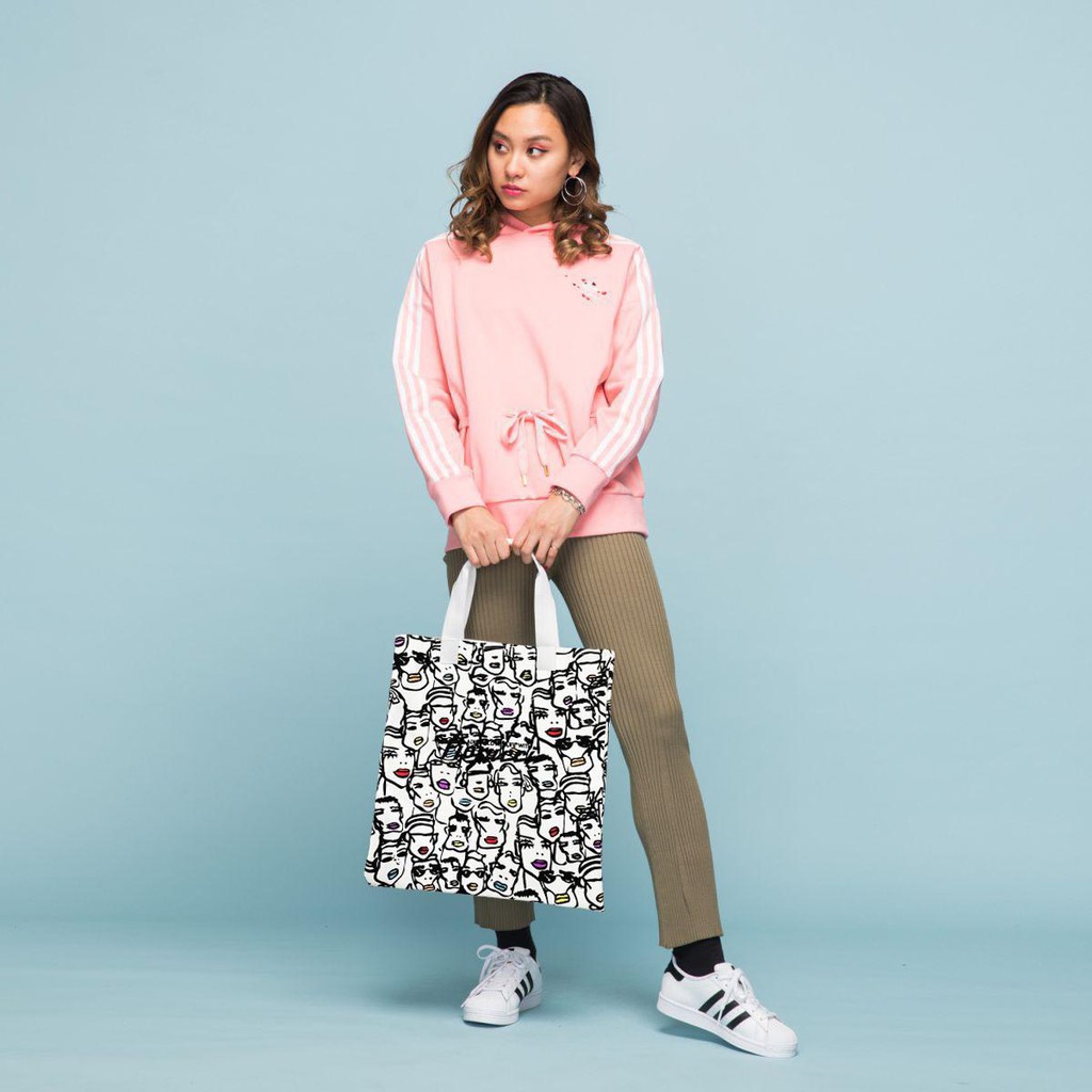 (HÀNG XUẤT XỊN) Túi họa tiết FIORUCCI X DAS SHOPPER kích thước16 cm x 40 cm 38 cm