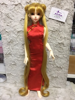 Tóc búp bê bjd 1/3 - vòng đầu 20-24cm
